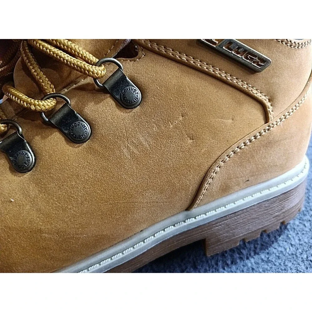 Lugz Grotto Chukka Work Boot Mens Size 9 Golden Wheat New In Box! MGROTK-7401